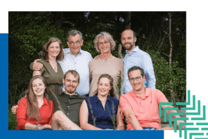 Familiefoto van Maanen